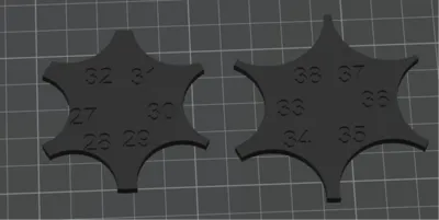 Radius template