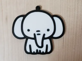 key chain elephant