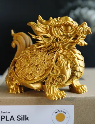 富甲一方 龙龟风水国潮摆件