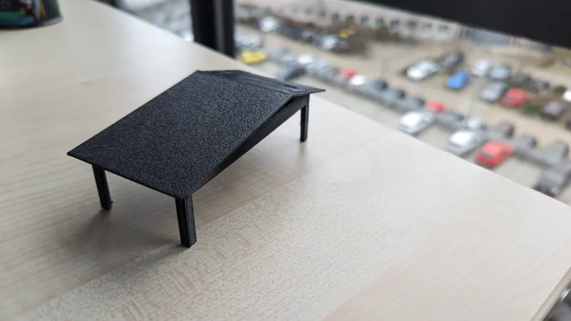 Netatmo Presence roof/rain cover upside down mount