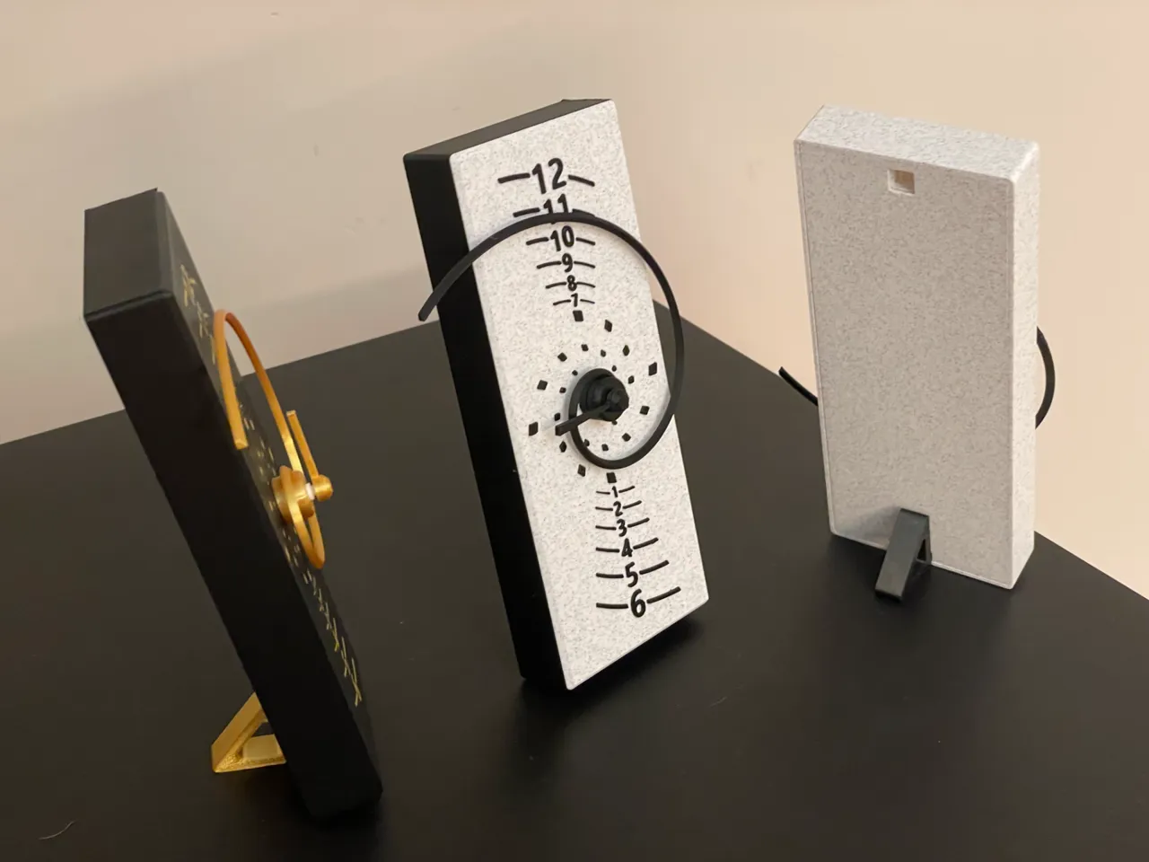 Golden Spiral Clock view 3