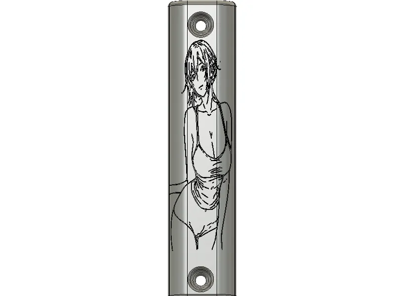 M-LOK Cover Anime Image II M-LOK Locknut