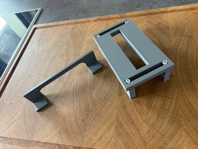 Router Template for Cutting Board Finger Grooves
