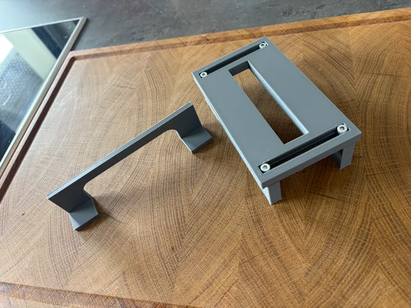 Router Template for Cutting Board Finger Grooves