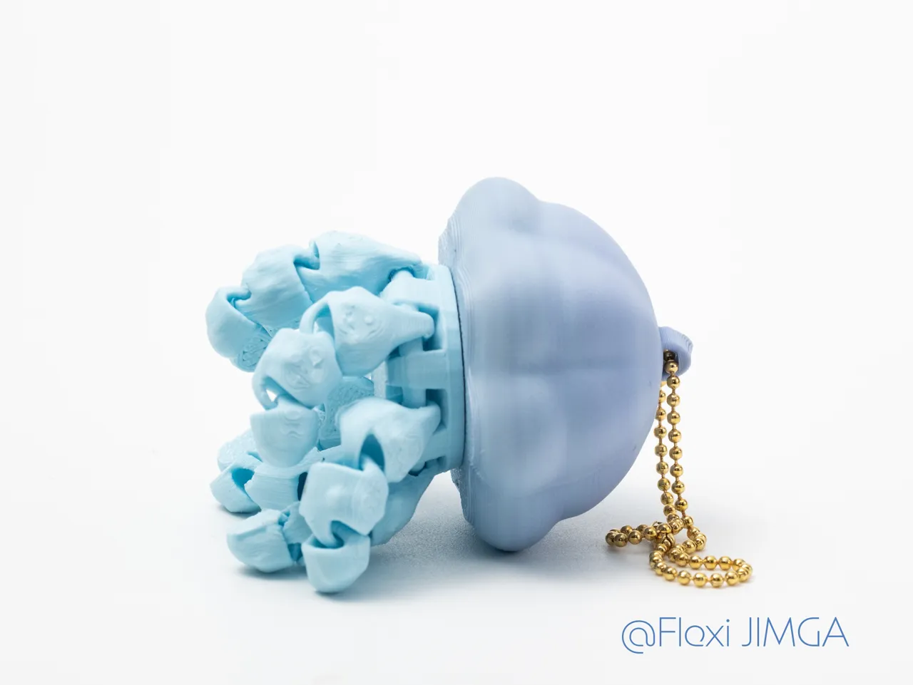 Sea jellyfish – Articulated & Keychain view 2