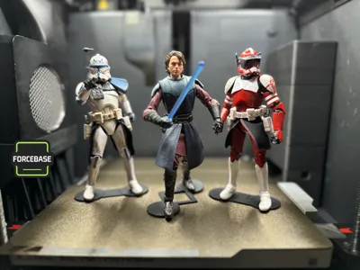 ForceBase: Black Series Stand – 3mm/3.25mm Peg