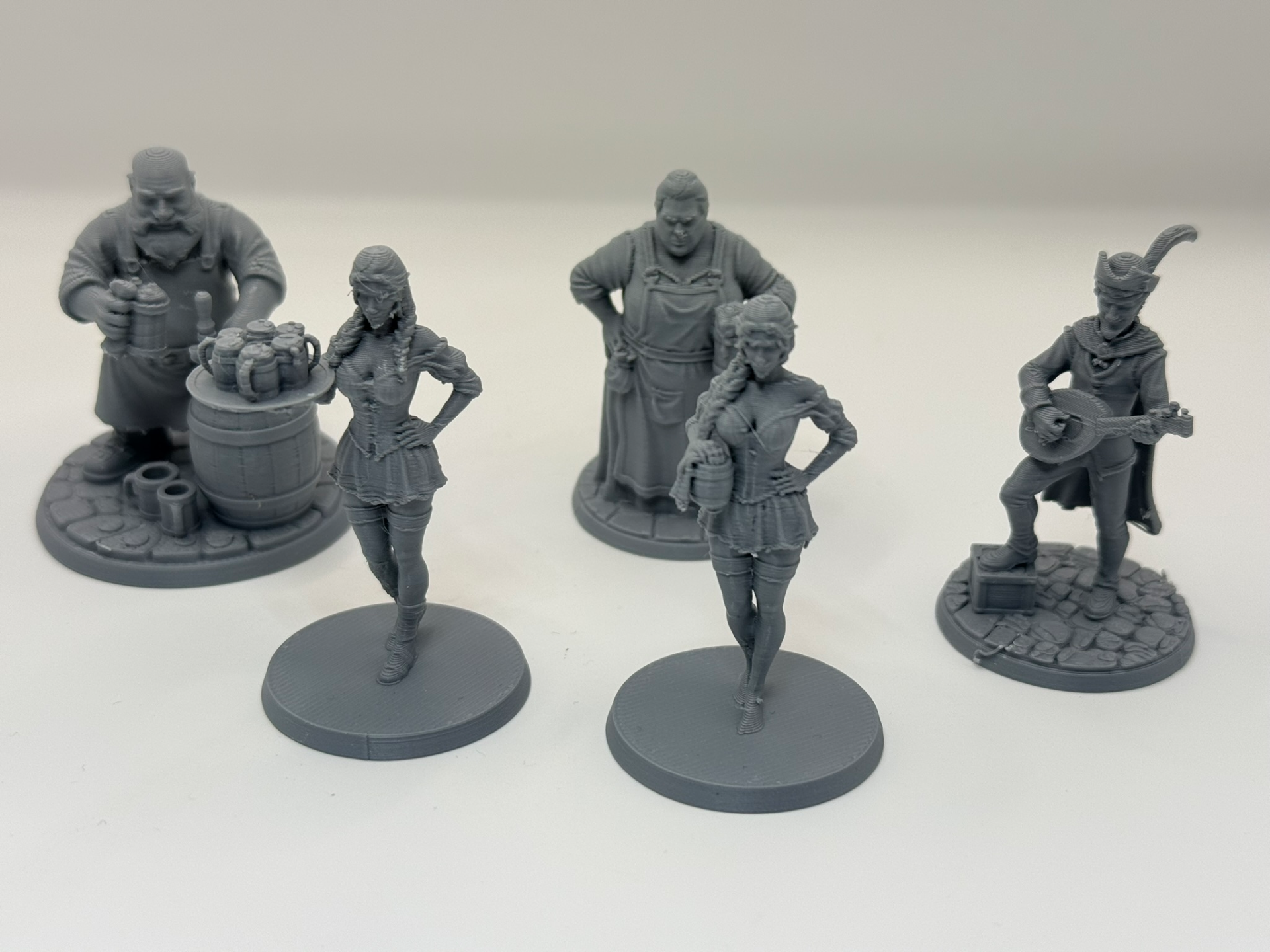 1/32 Medieval Tavern NPC & Prop Mega Pack