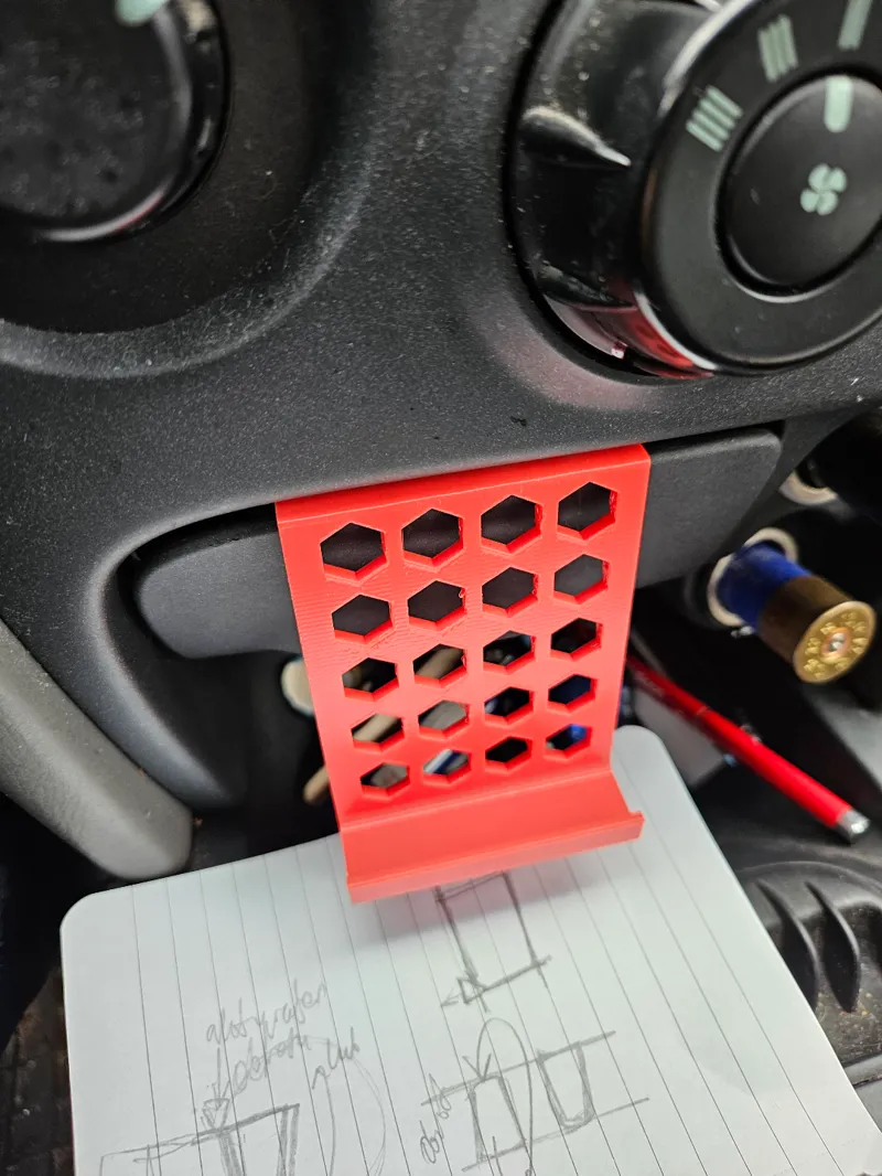 Phone holder ashtry hyundai Santa fe v2