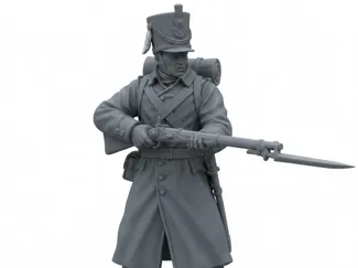 Napoleonic Musketeer – 50mm High-Detail