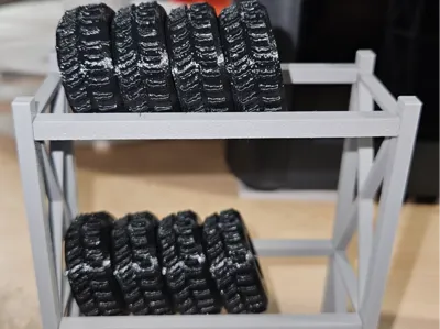 Off Road Model Car Tires (1:33 Scale)