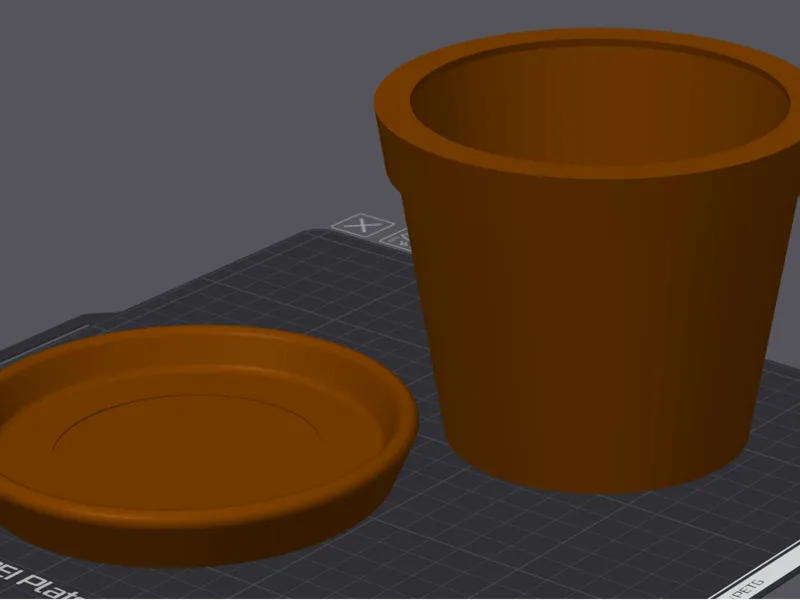 Planter with Drain Dish
