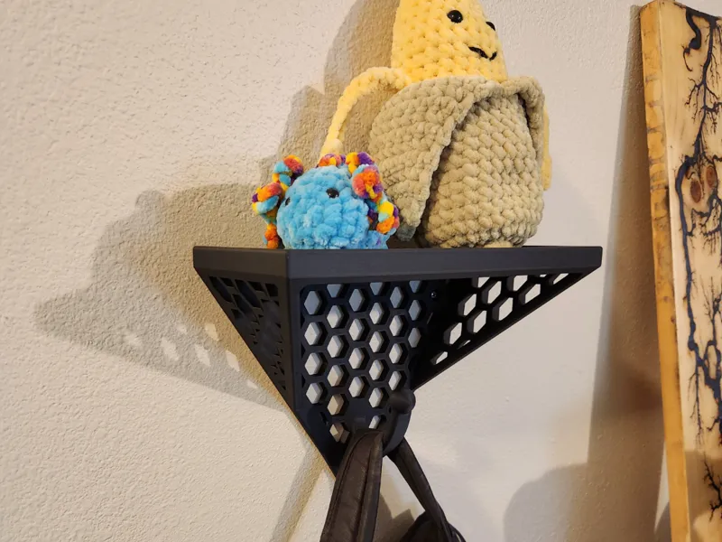 Decorative Shelf with Hook