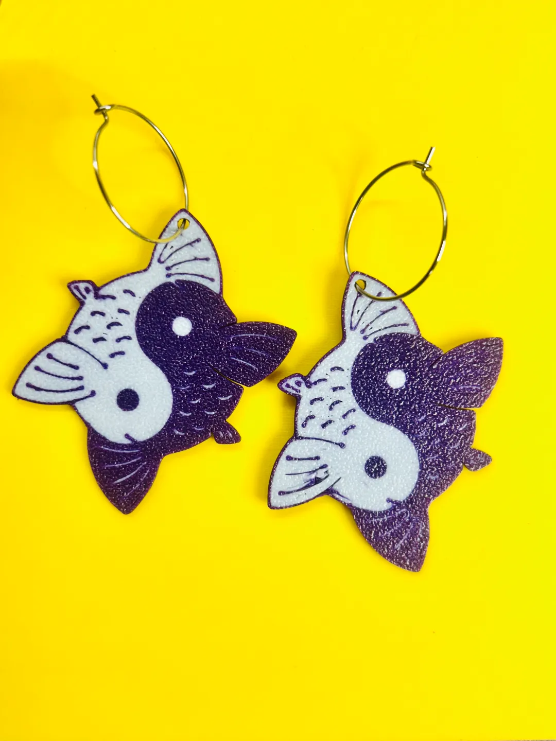 Pendientes yin Yang view 2