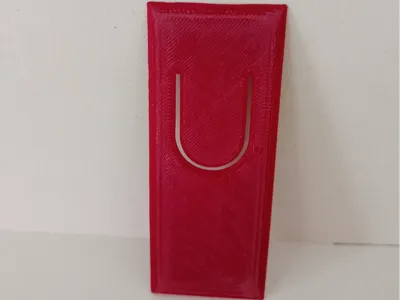 Bookmark with clip