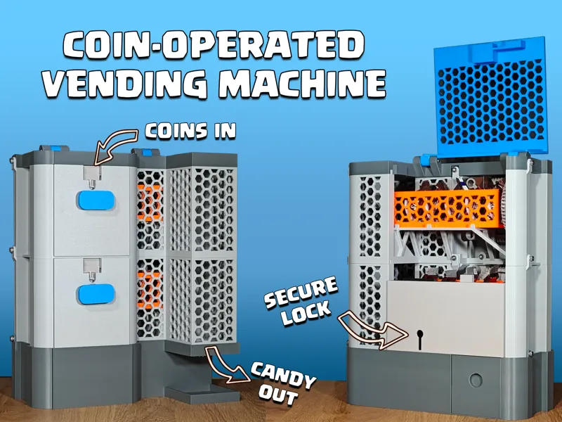 Coin Operated Vending Machine