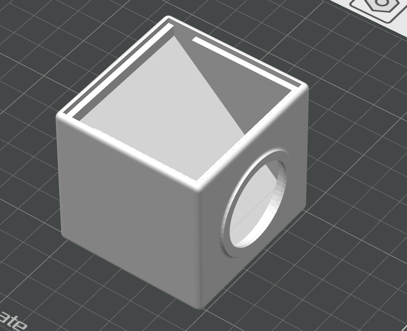 Miniatura 2 do modelo 3D 腰平取景器（全屏显示无黑边，可免费打印）