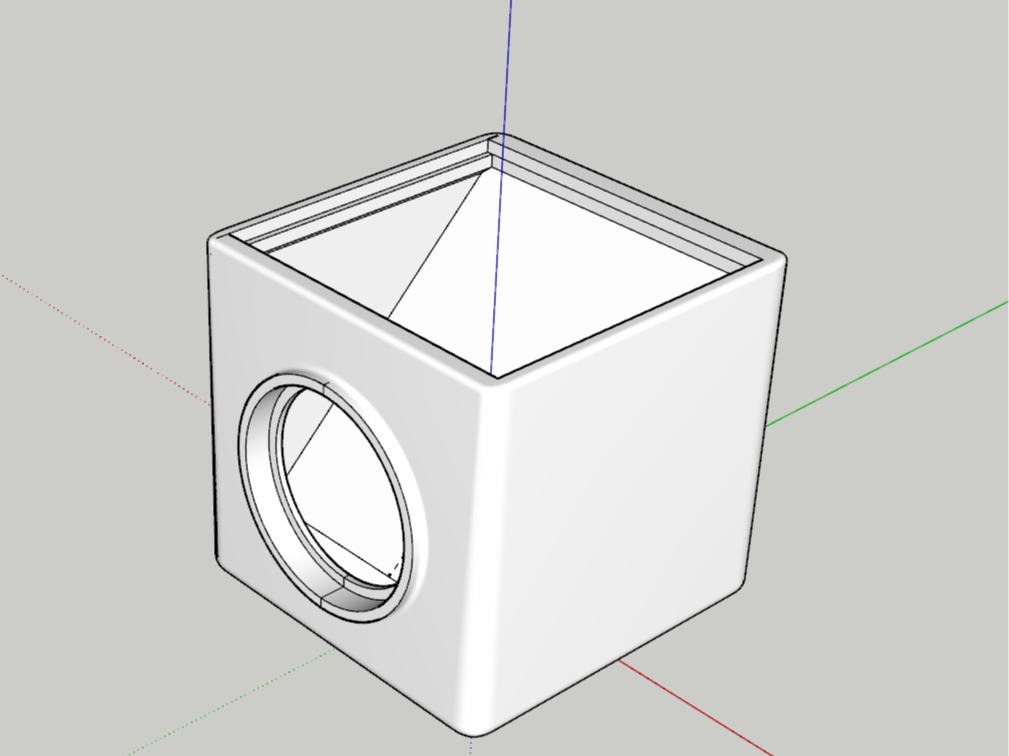 Miniatura 1 do modelo 3D 腰平取景器（全屏显示无黑边，可免费打印）