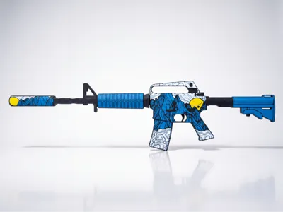 M4A1-S | Solitude - 3D Printed Wall Art