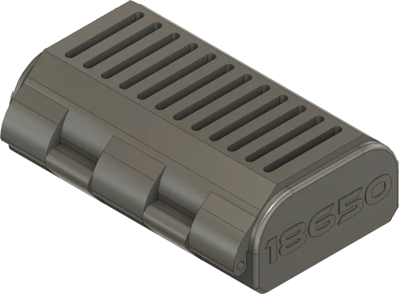 Li-ion 18650 battery boxes