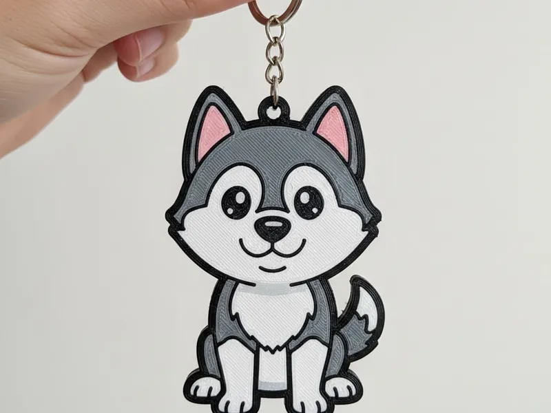 llavero Husky