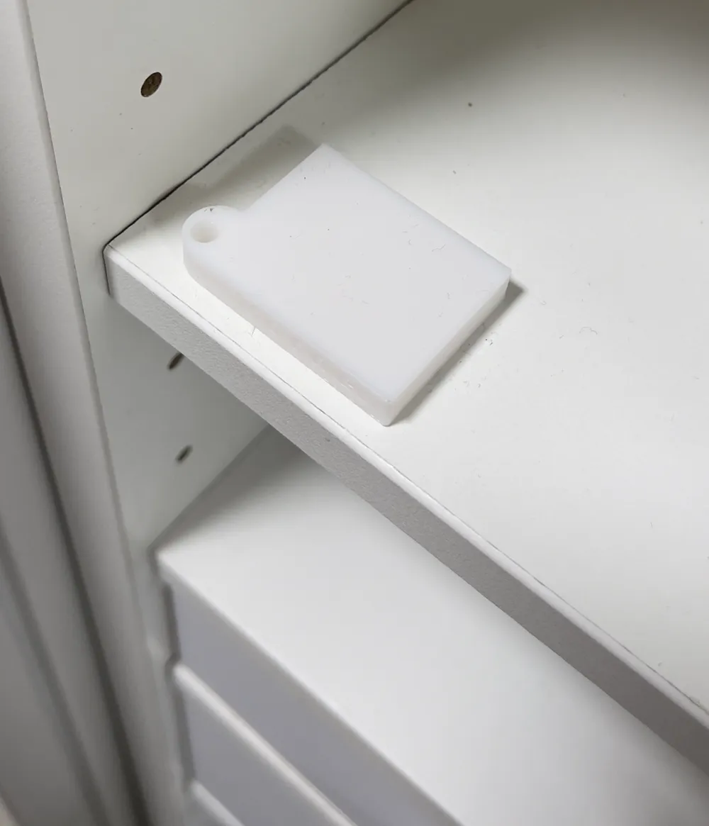 1 x set adapter geschikt voor Kallax Skadis – verbinding voor Kallax rek & Skadis gatplaat – montageset voor eenvoudige bevestiging