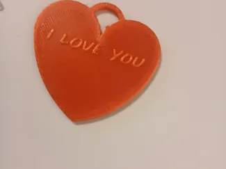 porte clefs coeur