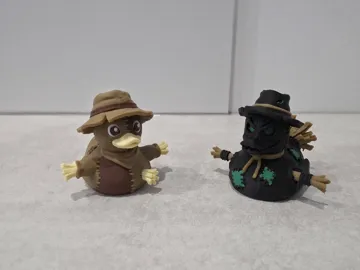 Adorno temático: [Cute vs Evil] Halloween Scarecrow Duck, Cruise — vista de referencia 2