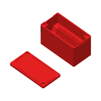 0.2mm layer, 2 walls, 15% infill PLA Basic two plates