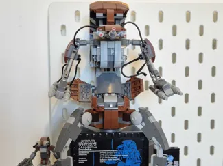 Leg0 Droideka Ikea Skadis/Wall Display Mount 75381