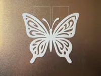 Pochoir papillon — photo 1
