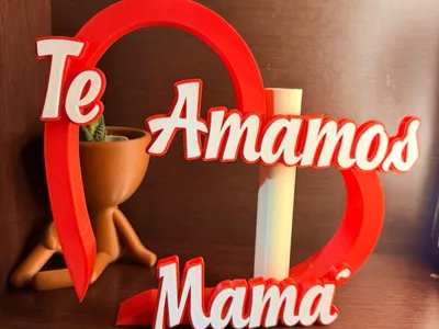 We love you mom - Mother's Day - Mother's Day