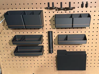 Shade XL pegboard collection | Bins, Hooks & more