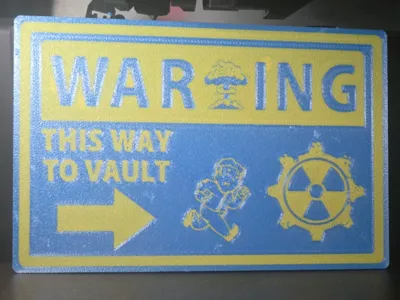 Fallout Vault Sign