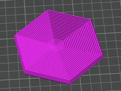 Hex fidget