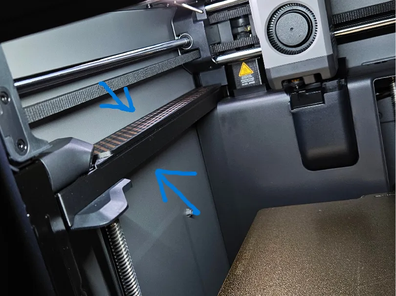 Bambu P2S Cover for the side metal struts  by Kassioepeiaxp MakerWorld: Download Free 3D Models - 3D model önizlemesi