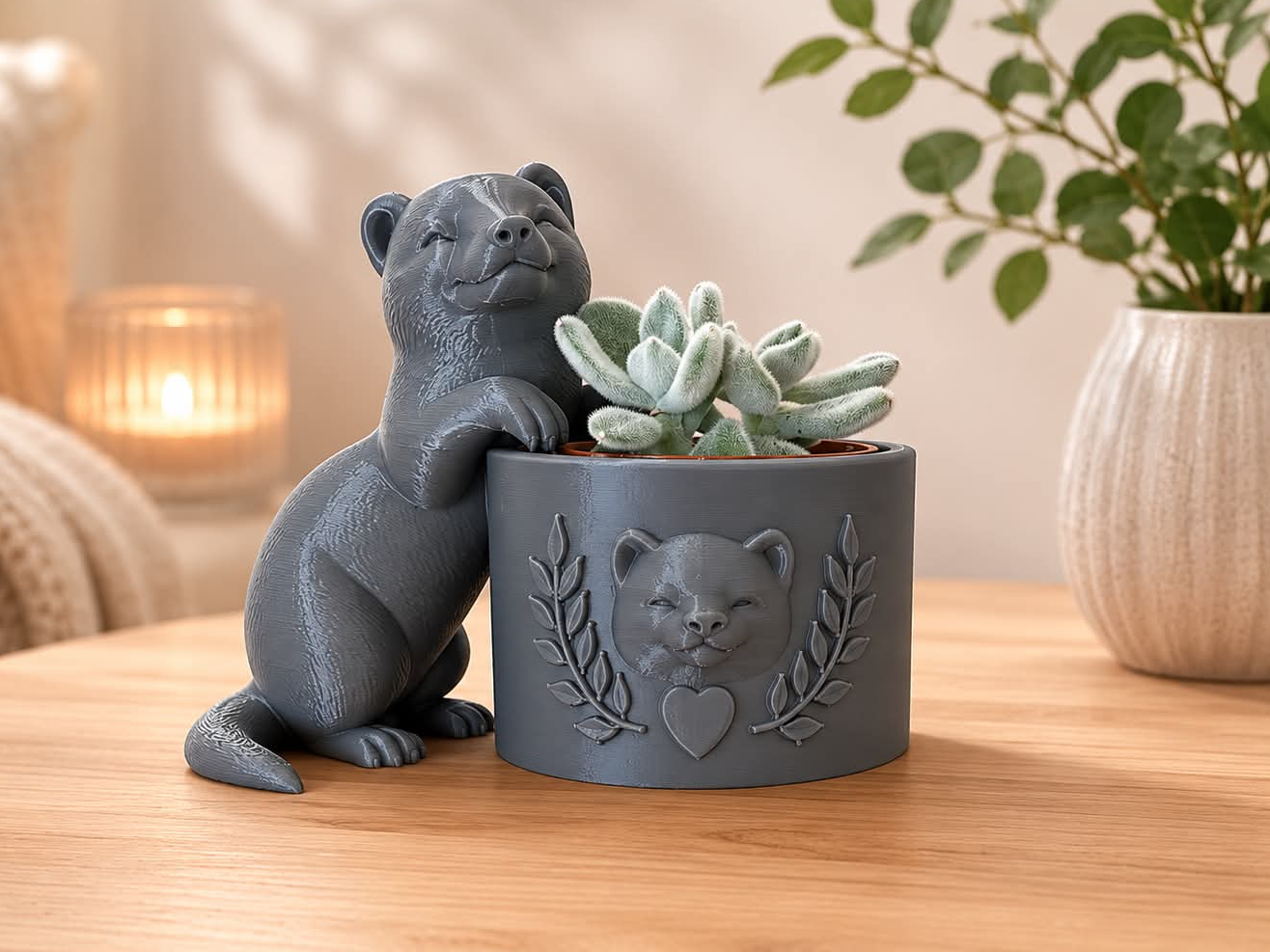 Cute Ferret Planter