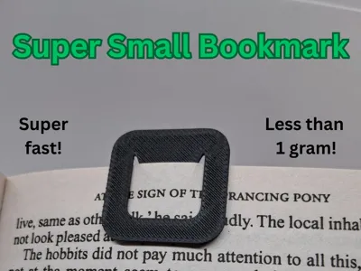 Super Small Bookmark