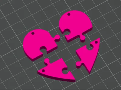 KEYCHAIN SET FOR 4 PEOPLE