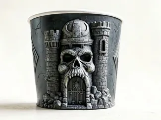 cubo de palomitas castillo de greyskull de heman
