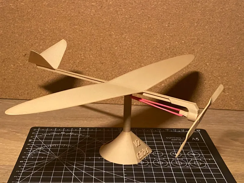 3D Printed Gliders (Prop & Launcher Versions)