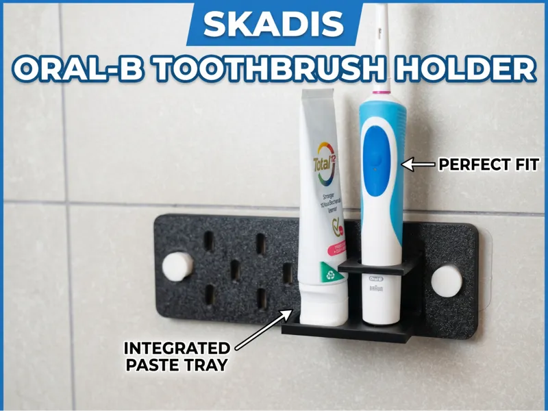 Skadis Oral-B Toothbrush Holder