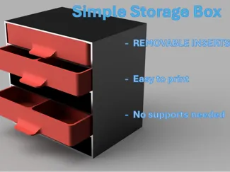 Storage Drawer Box S