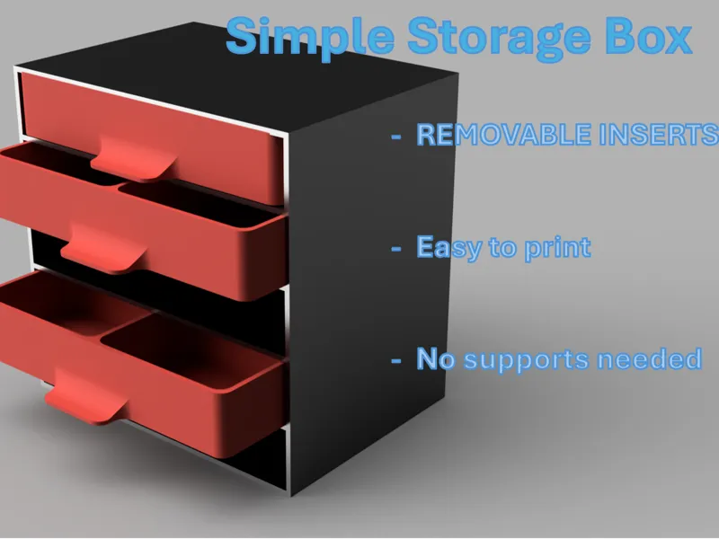 Storage Drawer Box S