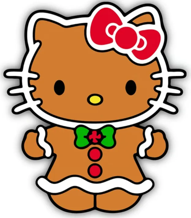 Hello Kitty Gingerbread Ornament
