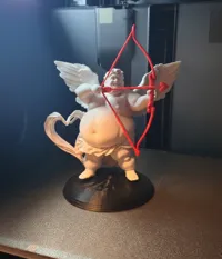 Single color solid model (bow + base separate plates)