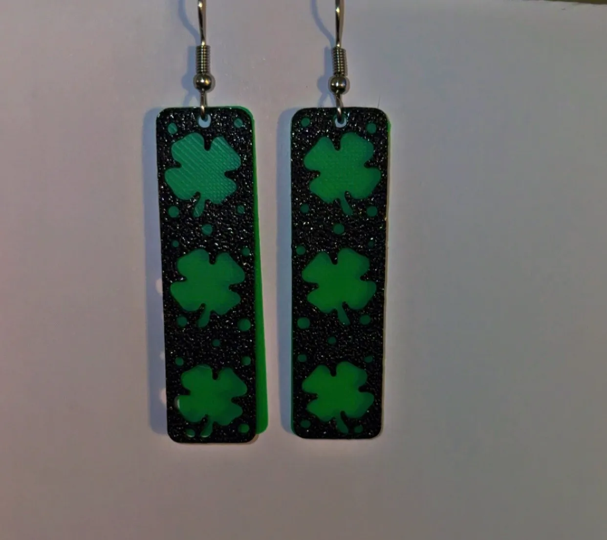 St.Patty's Day Earrings view 3