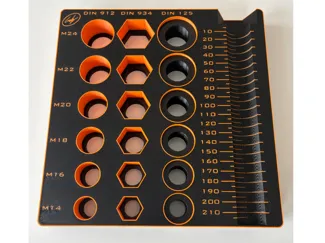 DIN 912 934 125 M14-M24 Screw Measuring Tool