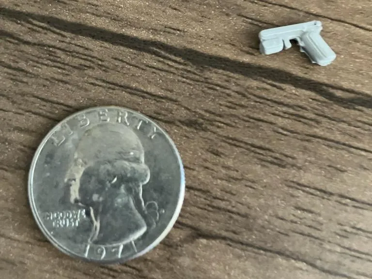 Glock 17 for Brick Minfigures