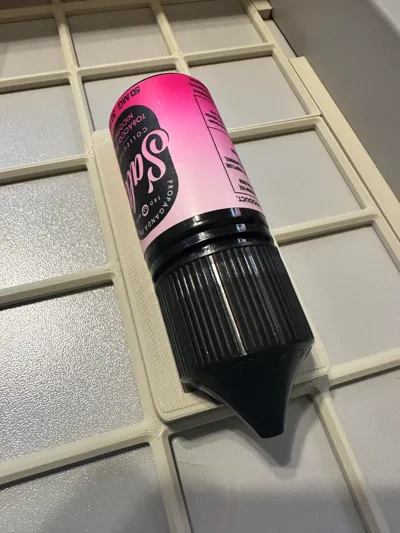 Gridfinity 1x2 Horizontal 30mL Bottle Holder