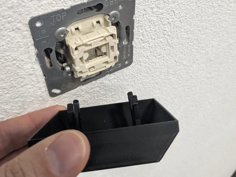 Paint cover for JUNG type switches